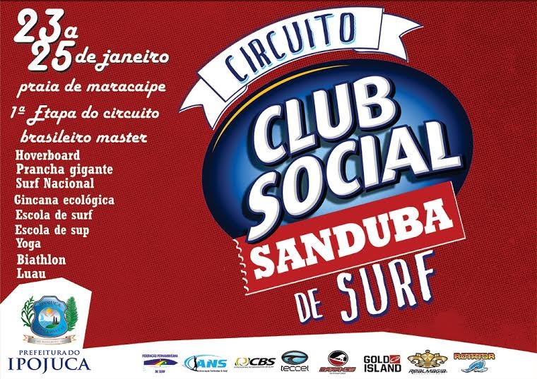 Circuito Club Social Sanduba abre 2015 para o surf brasileiro