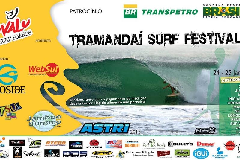 Recorde de inscritos no Tramandaí Surf Festival