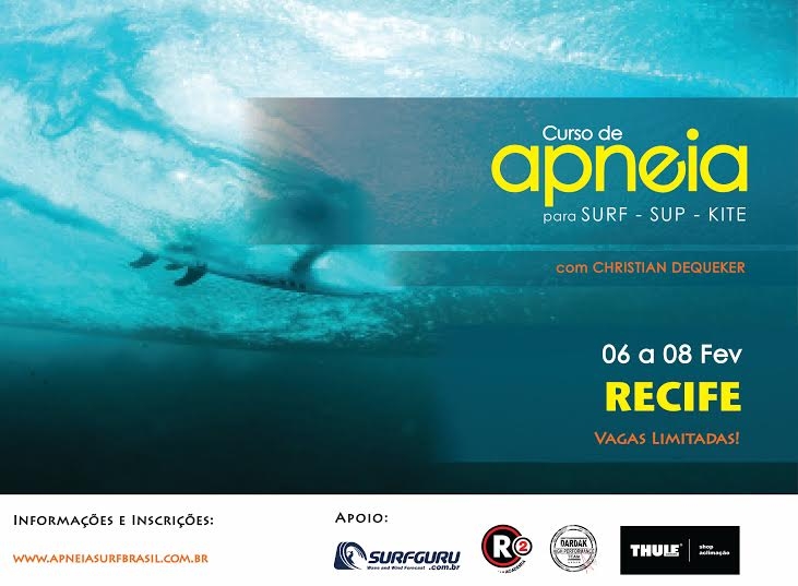 Curso de Apneia em Recife - 06 a 08 Fevereiro 2015