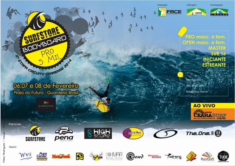 Surfstore Bodyboard Pro - 2ª Etapa do Circuito Cearense 2014