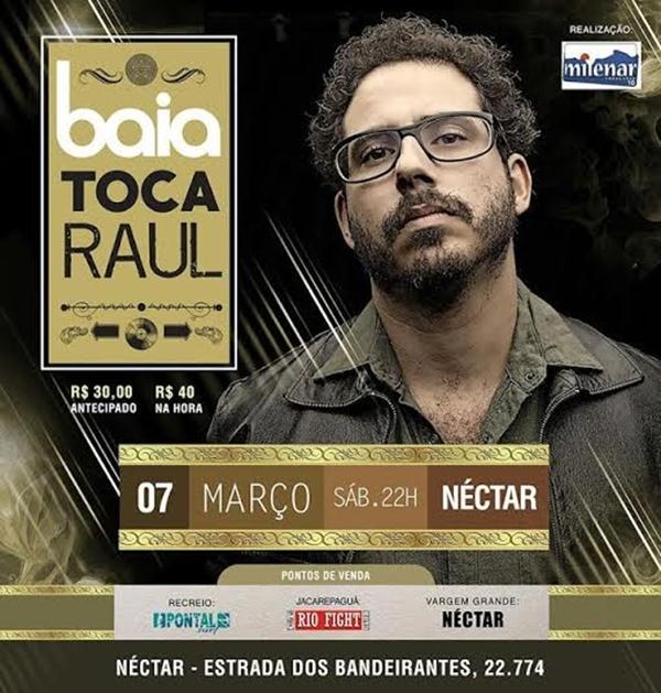 Baia e os Rockboys em Baú do Raul no Circo Voador