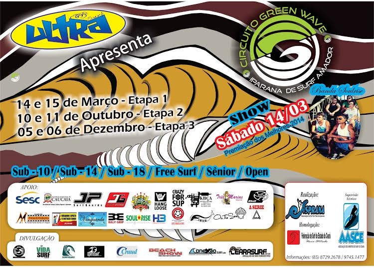 Abertura do Circuito Greenwave Iparana de Surf Amador 2015