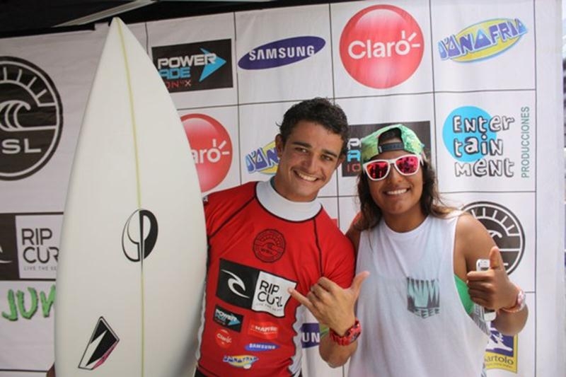 Campeões sul-americanos vencem o Rip Curl Pro Junior San Bartolo Peru