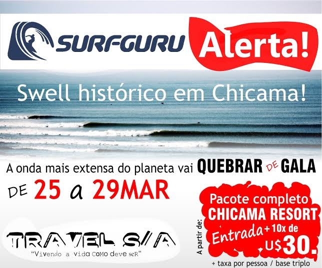 Surfguru Alerta! Swell Histórico em Chicama