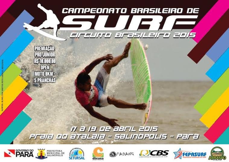 Pará sediará Etapa do Circuito Brasileiro de Surf Amador da CBS