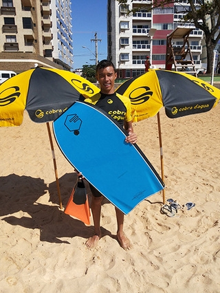 João Victor Foca no Circuito CCT de Bodyboard