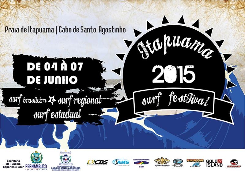Itapuama Surf Festival realiza etapas do Brasileiro, Pernambucano e Nordestino