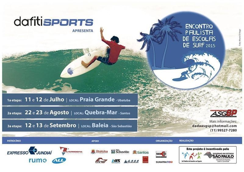 Encontro de Escolas de Surf 2015 revela talentos e fomenta base do surf paulista