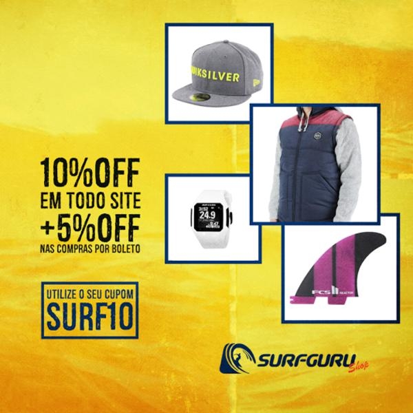 Surfguru Shop com Cupom Promocional 