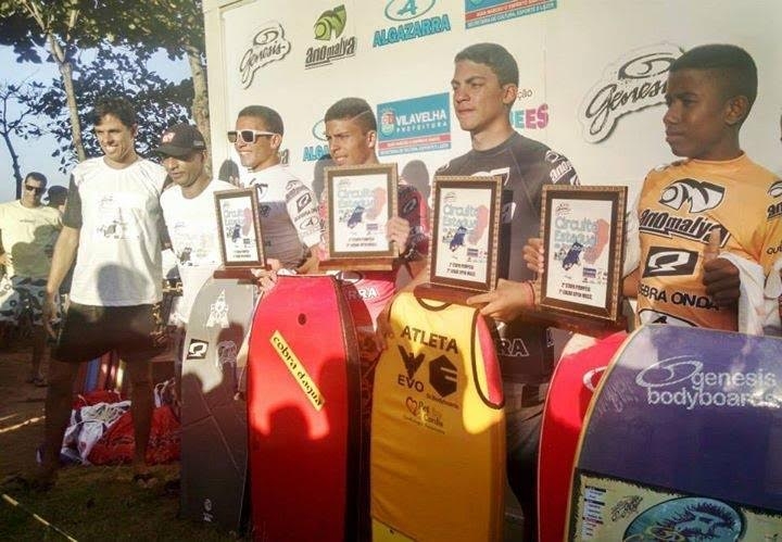 Carlos Henrique Cuty vence 2ª etapa e dispara na liderança do Capixaba de Bodyboard