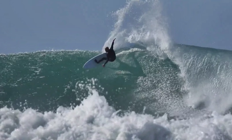 Kelly Slater e Sean Holmes num J-Bay de Gala