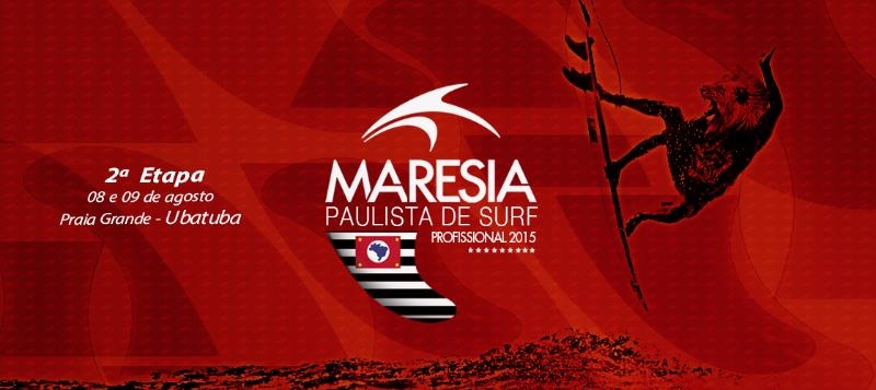 Começou a 2ª etapa do Maresia Paulista de Surf Profissional em Ubatuba