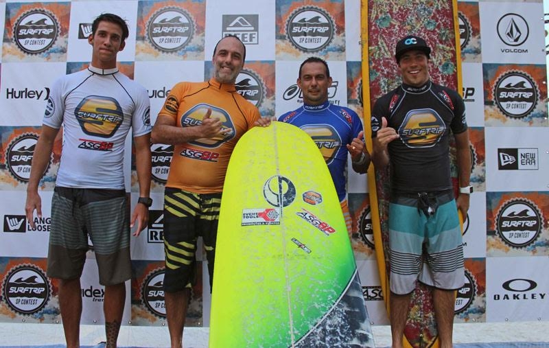 Lucas Dias faz dobradinha no Surf Trip SP Contest