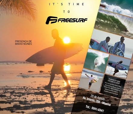 Lançamento do filme It&#039;s Time to FreeSurf na Surf Trip