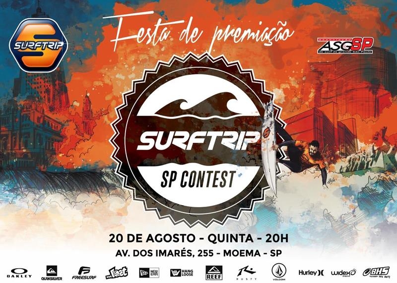 Surf Trip SP Contest promove coquetel em Sampa