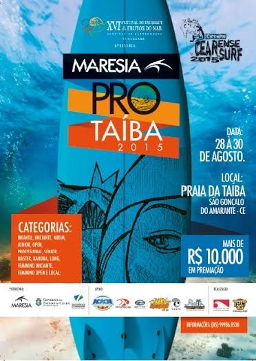 2ª Etapa do Cearense de Surf promete agitar a Praia da Taíba