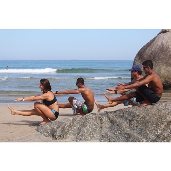 Treino Gaia e o surf por Herica Sanfelice