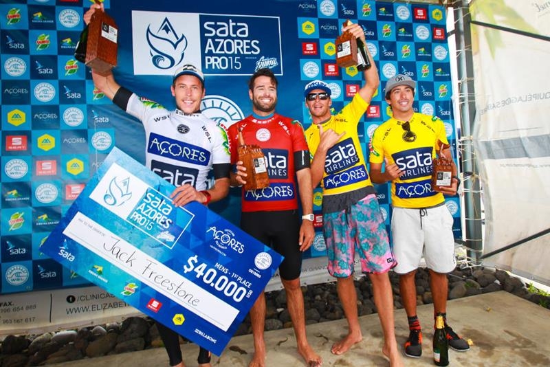 Jack Freestone vence o Azores Pro 2015