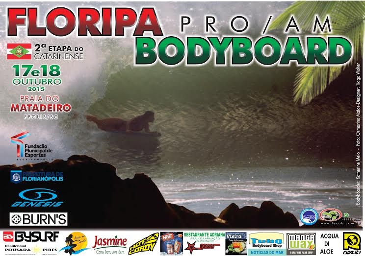 Bodyboarders catarinenses se encontram no Matadeiro