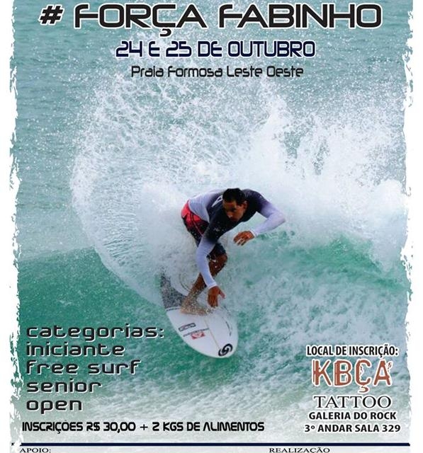 #ForçaFabinho Contest em Praia Formosa
