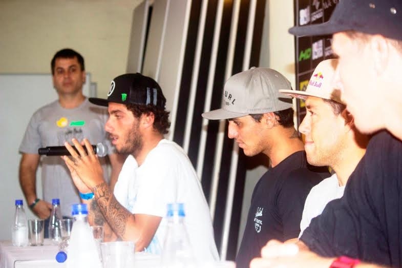 Tops falam de suas expectativas na coletiva do SP Open