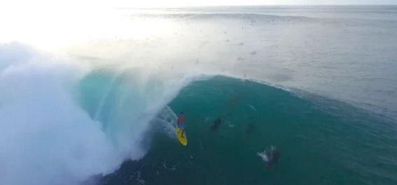 Banzai Pipeline por Drone,  06/12/15