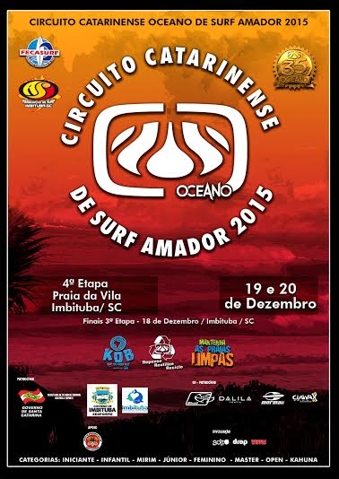 Fecasurf define campeões catarinenses na Praia da Vila