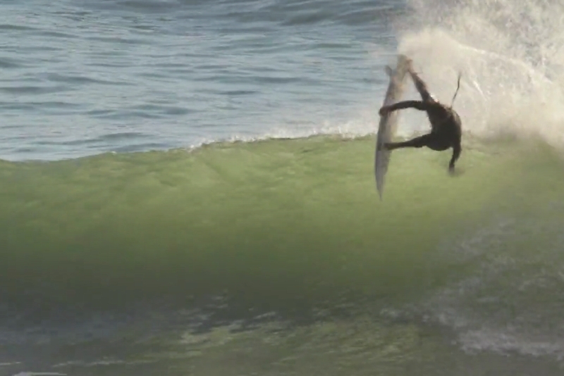 Dane Reynolds e Gudauskas em Rincon 08/01/16