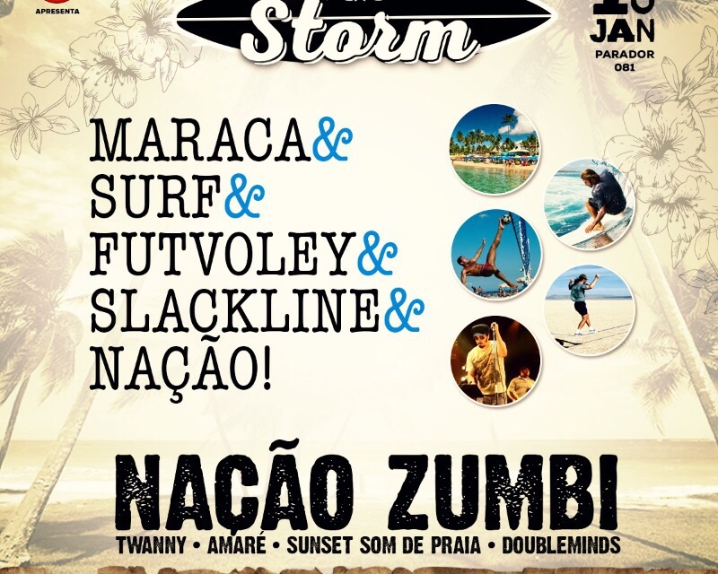 Maracaípe recebe campeonato de surf e show de Nação Zumbi