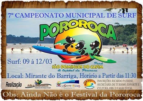 Competição na Pororoca agita locais do Capim