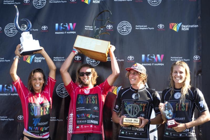 Matt Wilkinson e Sally Fitzgibbons vencem QS6000 em Newcastle