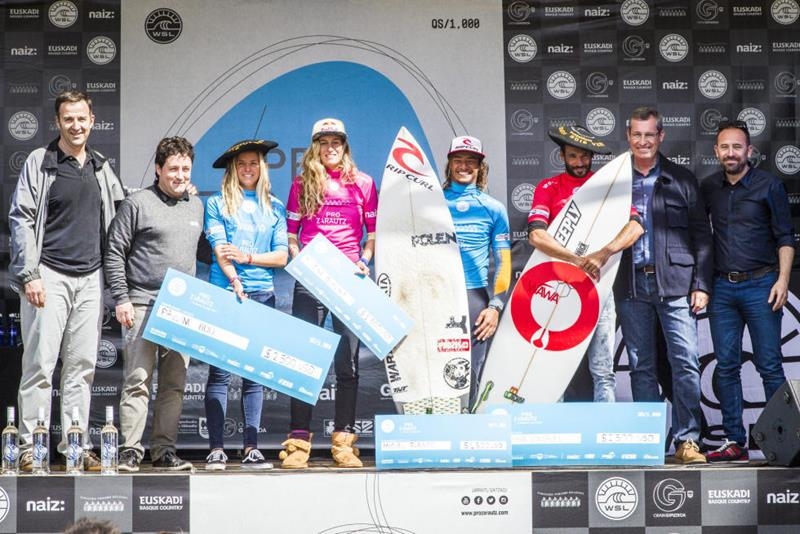 Pauline Ado e Jonathan Gonzalez campeões do Pro Zarautz