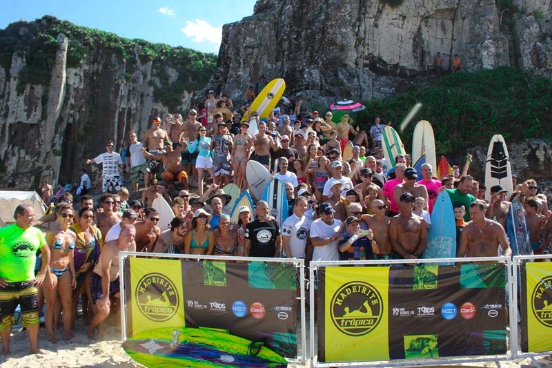 Madeirite Trópico reuniu ícones do surfe brasileiro em Torres