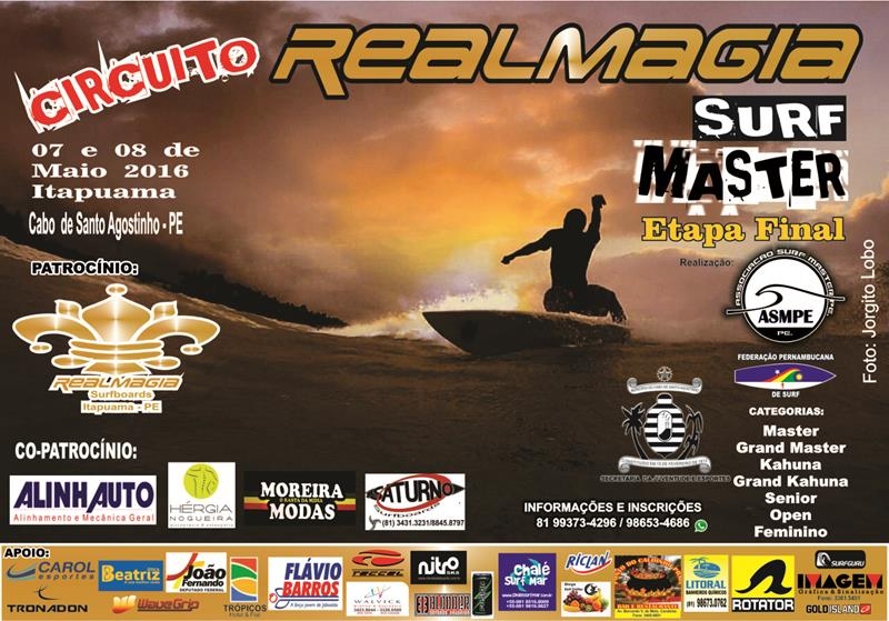 Fechamento do circuito Real Magia Surf Master 2015/16