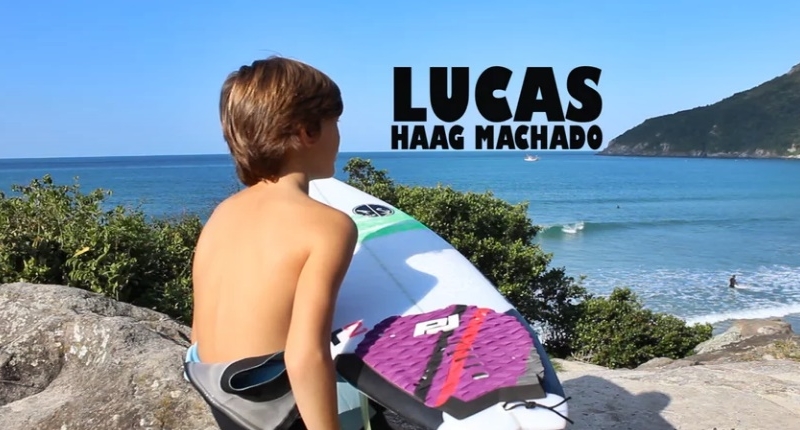 Lucas Haag Machado atrás de um sonho