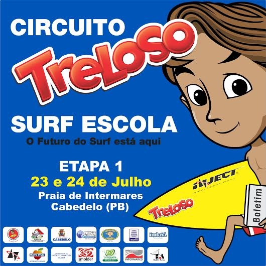 Está chegando a hora do Treloso Surf Escola!