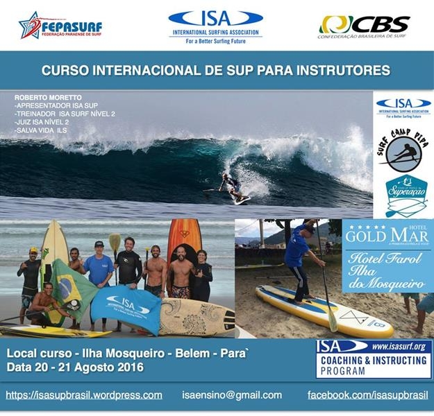 Curso Internacional ISA SUP em Belém - PA