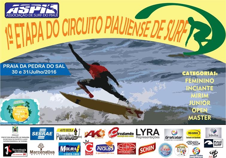Piauiense de Surf começa amanhã