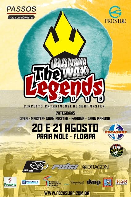 Banana Wax The Legends 2016 é neste sábado