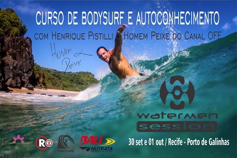 Curso de Bodysurf e Autoconhecimento com o Homem Peixe