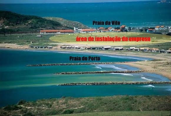 A Praia da Vila em Imbituba está ameaçada