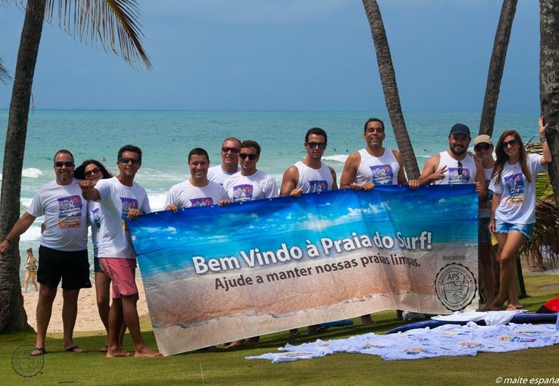 Mutirão de limpeza na Bahia