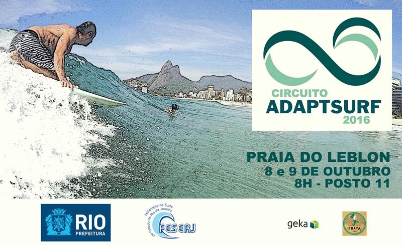 Leblon receberá Circuito ADAPTSURF 2016