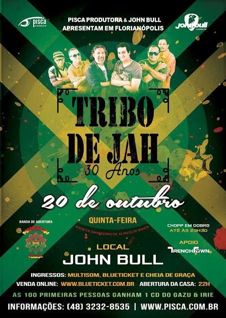 Tribo de Jah comemora 30 anos em Floripa