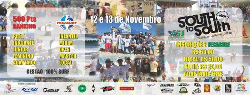 3ª Etapa do Circuito ASJ South to South de Surf Amador 2016