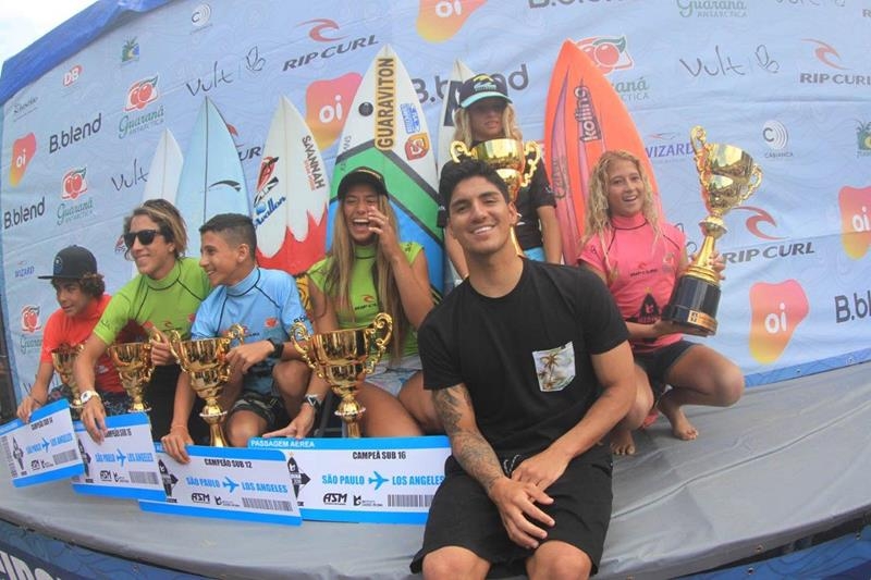 Circuito Medina/ASM de Surf 2016 define os campeões com a presença de Gabriel