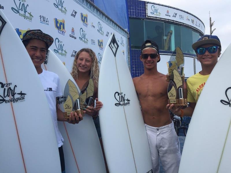 Don Domênico volta a vencer no 21º A Tribuna de Surf Colegial