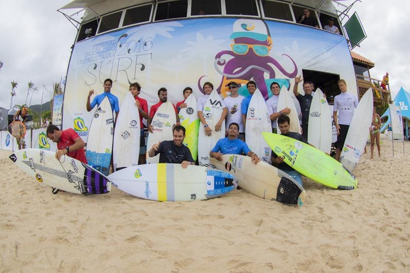 Festival Brasileiro Universitário de Surf 2016 agitou Maresias