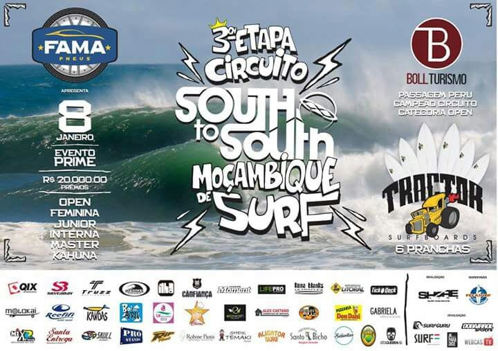  Circuito South To South Moçambique Surf