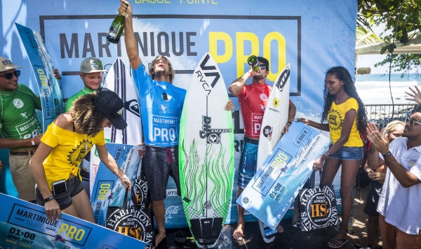 Ricardo Christie Vence o Martinique Surf Pro